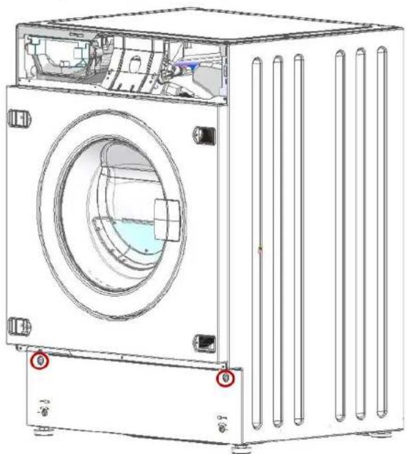 NEFF V6320X2GB - Odoberanie krytu základne - 1