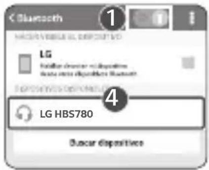 LG Tone Pro HBS780 - Conexión rápida - 1