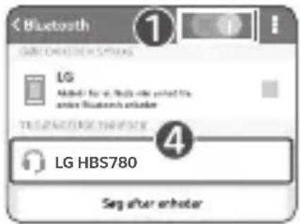 LG Tone Pro HBS780 - Hurtig forbindelse - 1