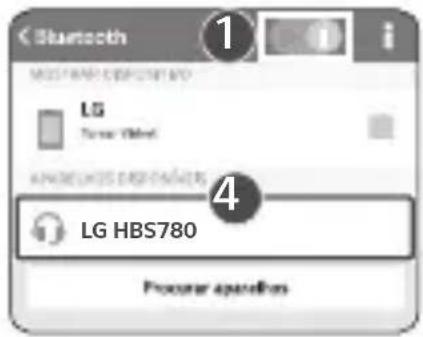 LG Tone Pro HBS780 - Ligação rápida - 1