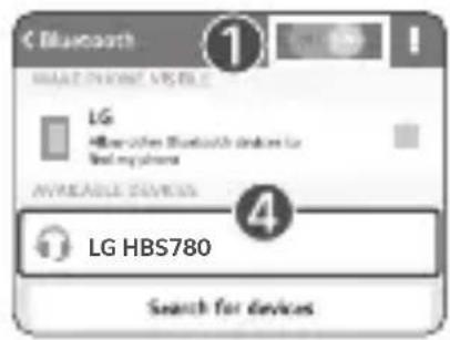 LG Tone Pro HBS780 - Connecting Quickly - 1