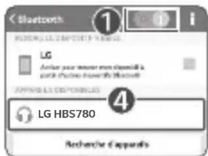 LG Tone Pro HBS780 - Connexion rapide - 1