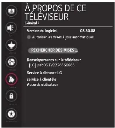 LG 55UJ6300 - Mise à jour du micrologiciel du téléviseur - 4
