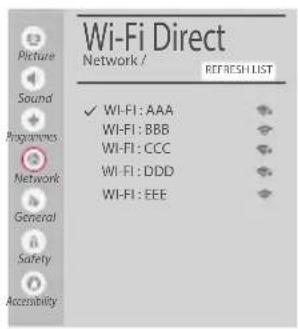 LG 55UJ6300 - Wi-Fi Direct Setting - 1