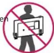 LG 55UJ6300 - Lifting and Moving the TV - 1