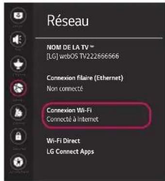 LG 55UJ6300 - Réglages du réseau - 5