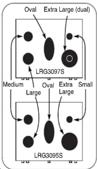 LG LRG3097ST - SEALED GAS BURNERS - 2
