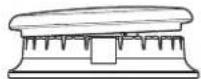 LG LRG3097ST - COUVERCLES ET TÊTES DES BRÛLEURS - 2