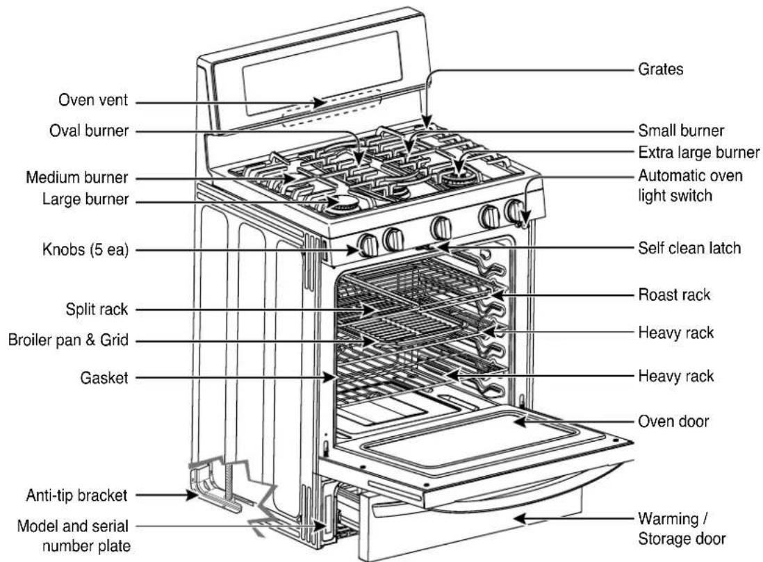 LG LRG3097ST - OPERATING INSTRUCTIONS - 1