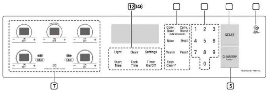 LG LRE3193SW - Control Panel Overview - 3