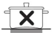 LG LRE3193SW - Cookware should not - 1