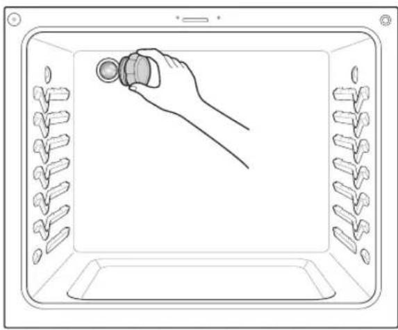 LG LSE4611ST - Changing the Oven Light - 1