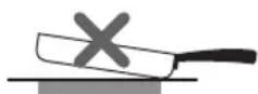 LG LSE4611ST - Cookware should not - 3