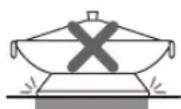 LG LSE4611ST - Cookware should not - 4