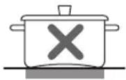 LG LSE4611ST - Cookware should not - 1