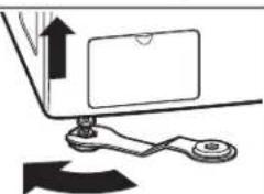 LG WM3360HVCA - LEVELING THE WASHER - 2