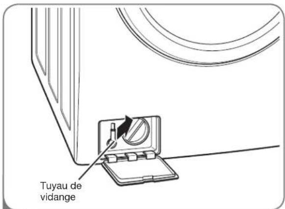 LG WM3360HVCA - Nettoyer le filtre de la pompe de vidange - 3