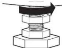 LG WM3360HVCA - LEVELING THE WASHER - 4