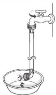 LG WM3360HVCA - CONNECTING THE WATER LINES - 3