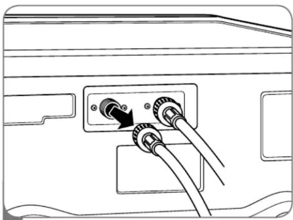 LG WM3360HVCA - Cleaning the water inlet filters - 1