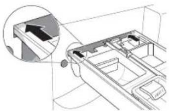 LG WM3090CW - Cleaning the Detergent Dispenser Drawers - 2
