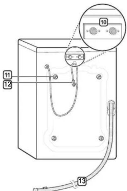 LG WM3090CW - Partes - 2
