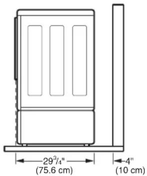LG WM2150HS - INSTALLATIONS WITH OPTIONAL PEDESTAL BASE OR STACKING kIT - 1