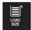 LG WM2150HS - The LOAD SIZE display: - 3