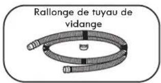 Rallonge de tuyau de vidange