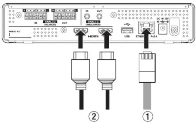 TASCAM VSR265 - Setup procedure - 1