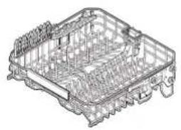 Technical line drawing of a mechanical housing or frame structure (no text or symbols)