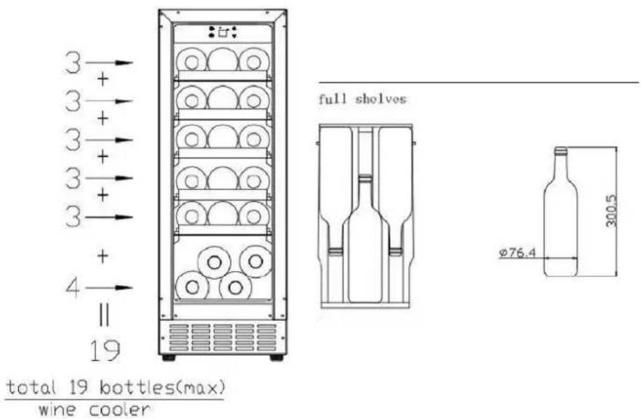 HOOVER HWCB 151 - Schemat przechowywania - 2