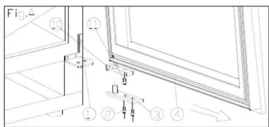 HOOVER HWCB 301 - Tip A (per porta tutto vetro / acciaio inox) - 1