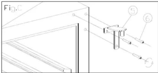 HOOVER HWCB 301 - Tip A (per porta tutto vetro / acciaio inox) - 3