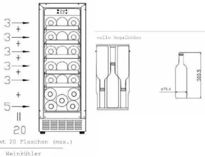 HOOVER HWCB 301 - > Beladungsdiagramm - 1