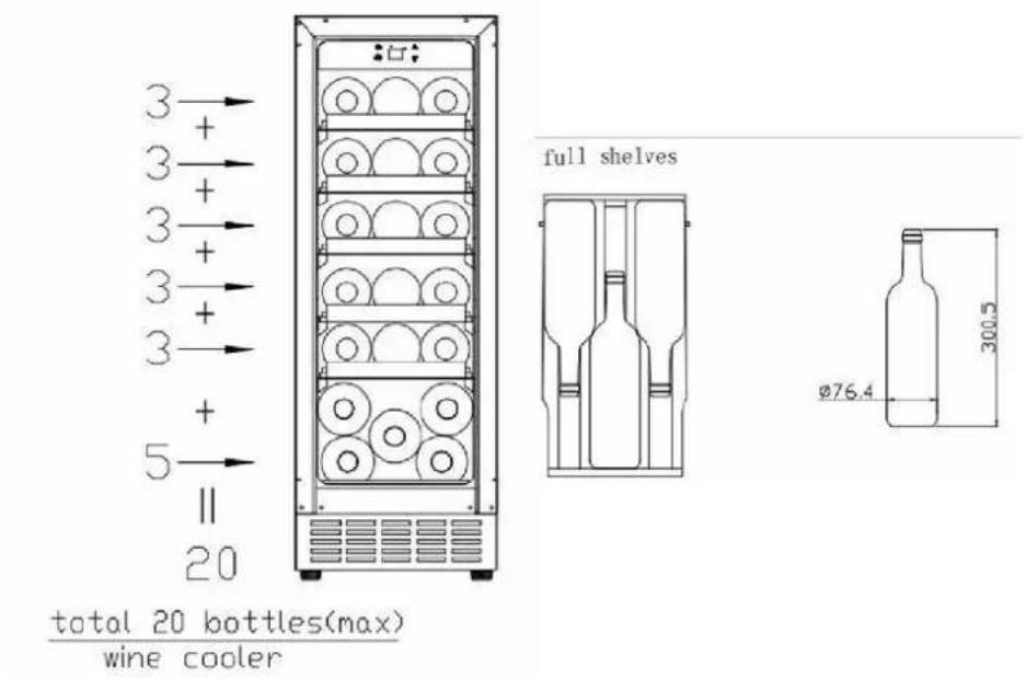 HOOVER HWCB 301 - Scheme ulozeni - 1