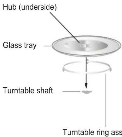 HOOVER FRAMELESS HMBG25GDFB - Turntable Installation - 1