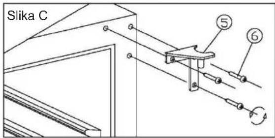 HOOVER HWCB 60D1 - Tip A (za vrata, ki so v celoti izdelana iz stekla/nerjavečega jekla) - 3