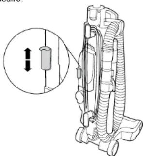 HOOVER Velocity Evo VE01 011 - Régulation de l'aspiration - 1