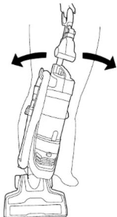 HOOVER Velocity Evo VE01 011 - Deverrouillage de l'appareil - 3