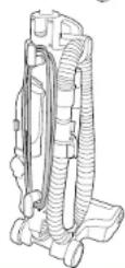 HOOVER Velocity Evo VE01 011 - STORING THE CLEANER - 2