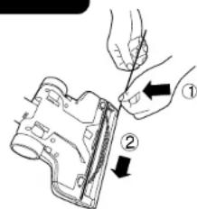HOOVER Velocity Evo VE01 011 - ASSEMBLAGGIO DEGLI INSERTI IN GOMMA - 2