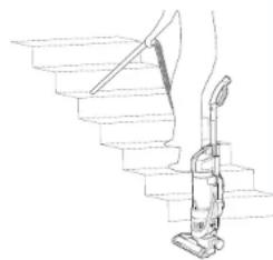 HOOVER Velocity Evo VE01 011 - Nettoyage des escaliers - 1