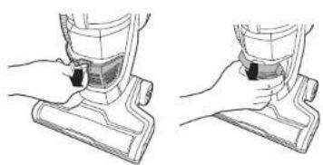 HOOVER Velocity Evo VE01 011 - CLEANING THE EXHAUST FILTER - 9