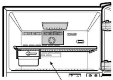 LG GNM392YVQ - COMPARTIMENT CONGÉLATEUR - 1