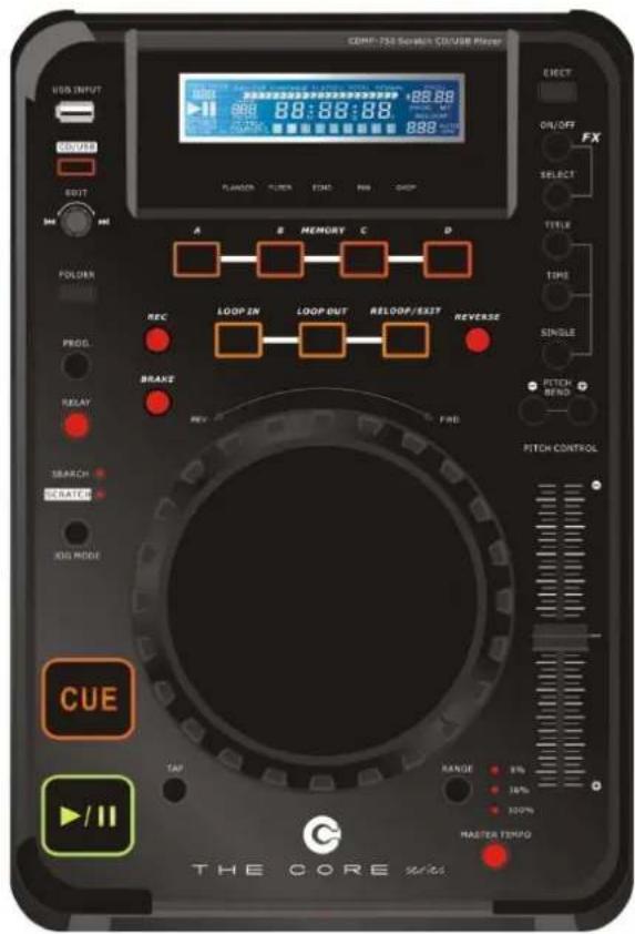 DAP-Audio CORE CDMP750 - Aperçu - 1