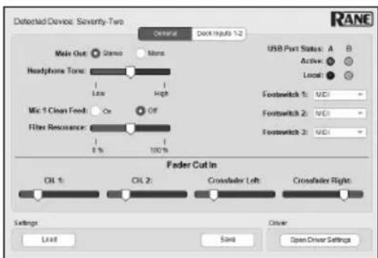 Rane SeventyTwo MKII - Control Panel - 1