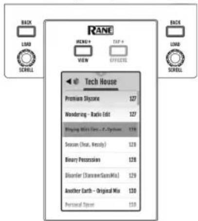 Rane SeventyTwo MKII - Library View - 1