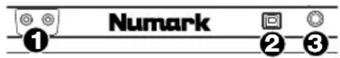 NUMARK Mixtrack Pro FX - Panneau arrête - 1