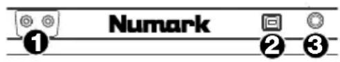 NUMARK Mixtrack Pro FX - Rückseite - 1